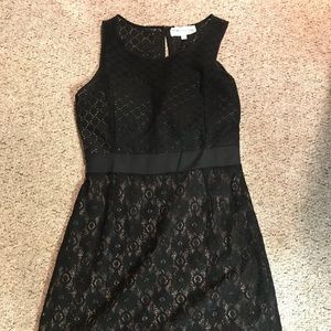 NWOT Short Black Lace Dress